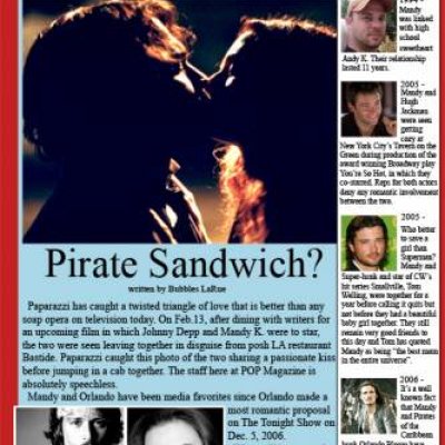 POP Challenge 1: Pirate Sandwich?