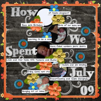how we spent july 09