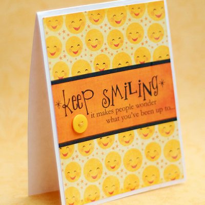 Keep Smiling Card