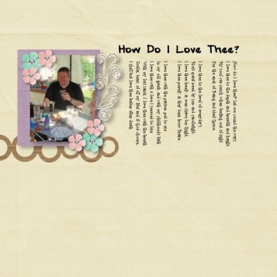How do I love thee?