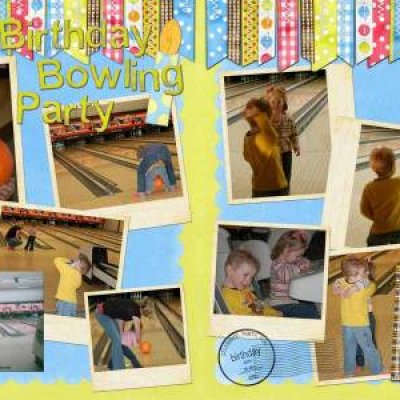 Zaine's Birthday Bowling Party