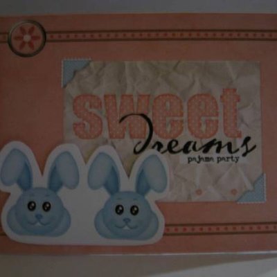 Sweet Dreams Pajama Party Invite