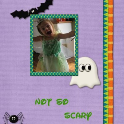 A not so scary Halloween