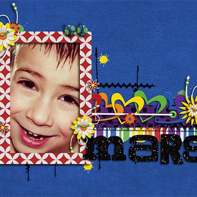 Calendar Topper - March