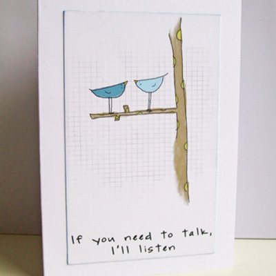 I'll listen...