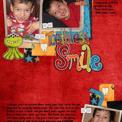 Toothless Smile