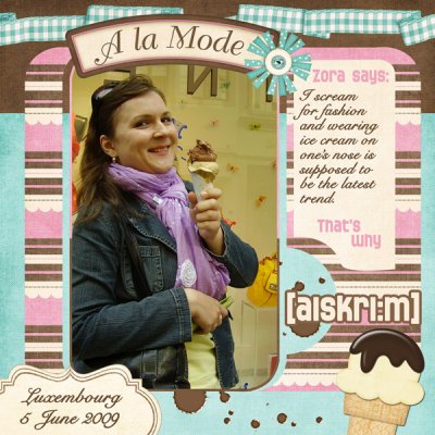 I scream for ice cream