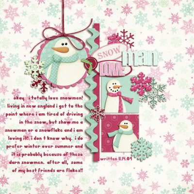Snowman Love
