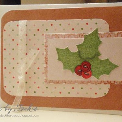 Holly Card