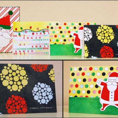 Hybrid Christmas Cards