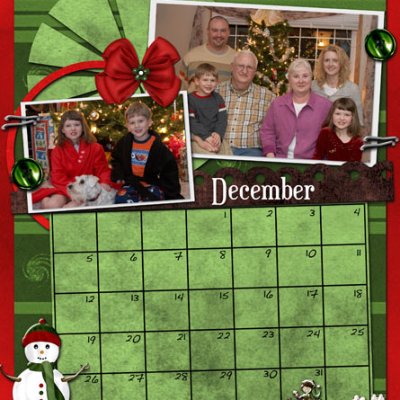 December calendar
