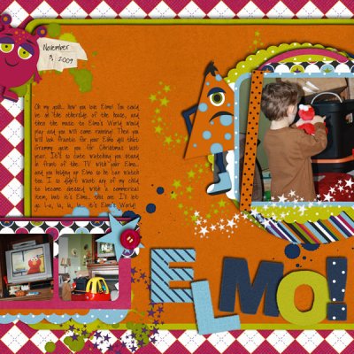 Watching Elmo