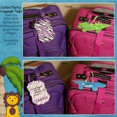 Hybrid Safari Luggage Tags