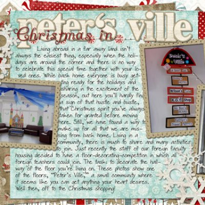 Christmas in Peter's Ville