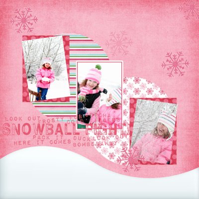 Pink Snowball Fight