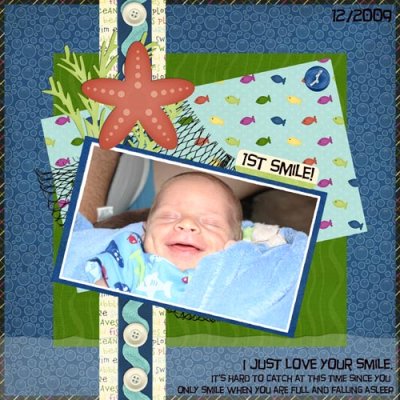 Lucien's 1st Smile