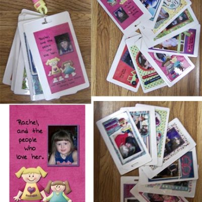 Hybrid:  Business Card Album: Rachel and the people who love her