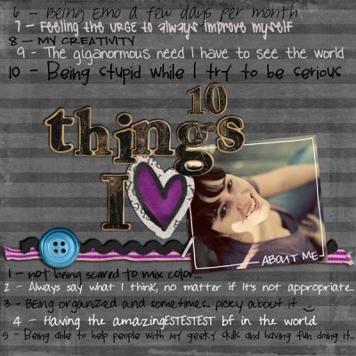 10things I like about me
