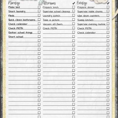 Planner Pages