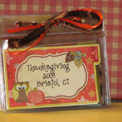 Thanksgiving Badge Album