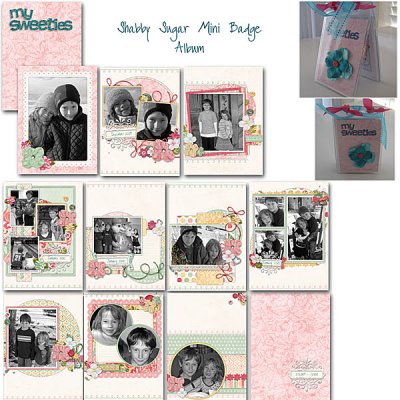 My Sweeties Name Badge Album