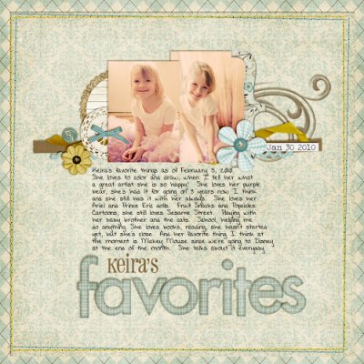 Keira's Favorites