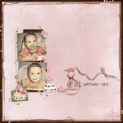 1st brithday cake
