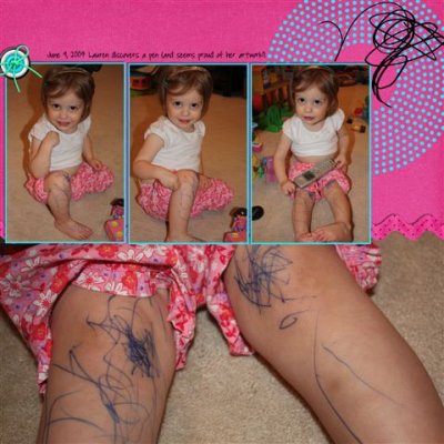 L discovers a pen