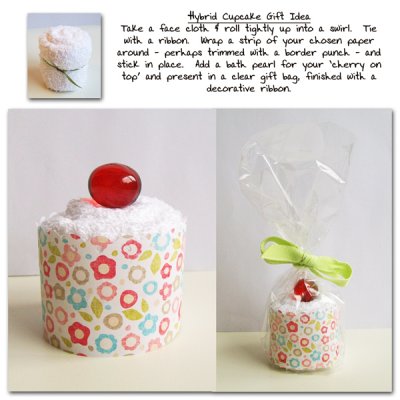 Facecloth Cupcake