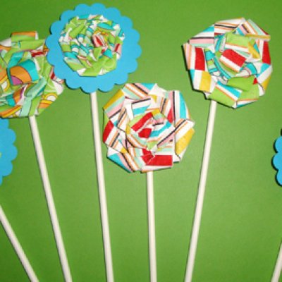 Paper flowers