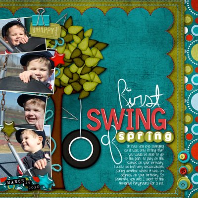 1st swing of spring
