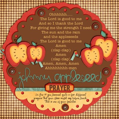 Johnny Appleseed Prayer