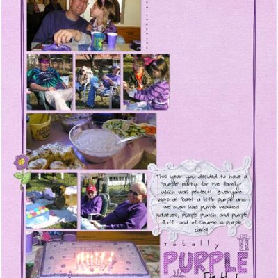 Totally Purple Birthday