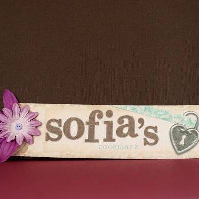 Sofia's bookmark