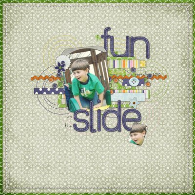 fun on the slide