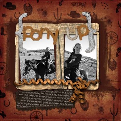 {pony up}