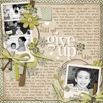 Will Not Give Up