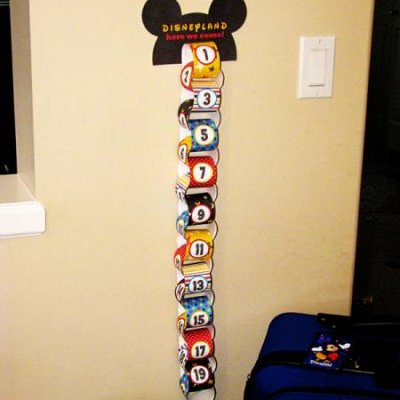 Disneyland Countdown Calendar - Mouse Magic
