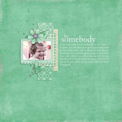 Be Somebody