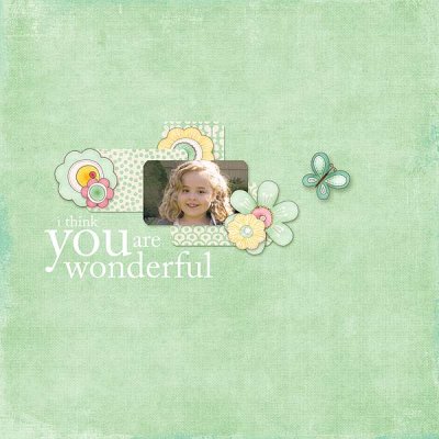 i think you are wonderful