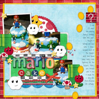 Mario Cake