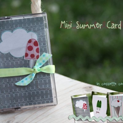 mini summer card set