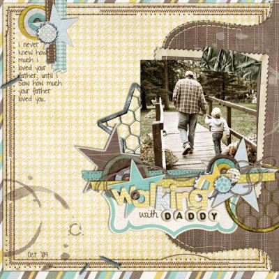 walking with daddy
