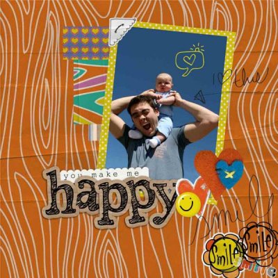 You make me happy