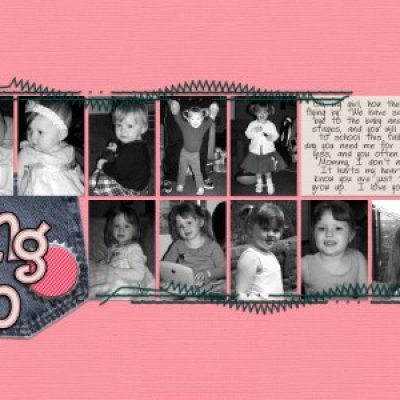 growing up