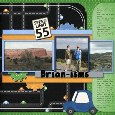 Arizona Trip:  Brian-isms
