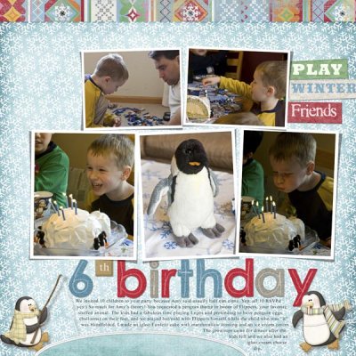 Portfolio #22 - 6th Birthday