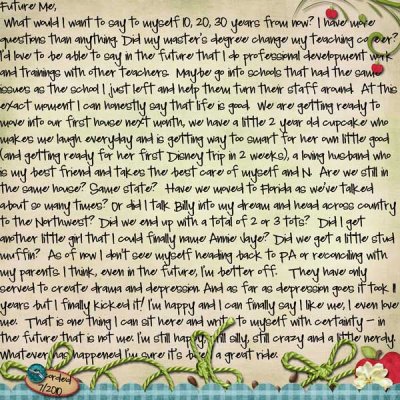 Letter to Future Me