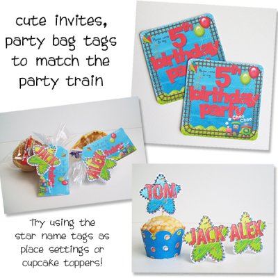 More train party ideas