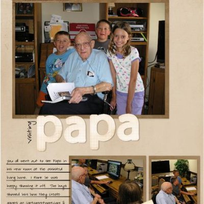 Visiting Papa